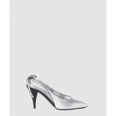 미우미우 나파 가죽 슬링백 펌프스 5I430E