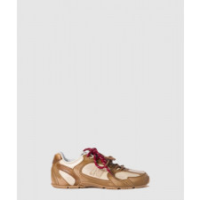 미우미우 530 SL 테코 송아지 가죽 스니커즈 5E165E