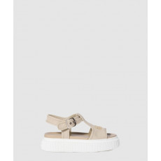 미우미우 데님 플랫폼 샌들 5X402E