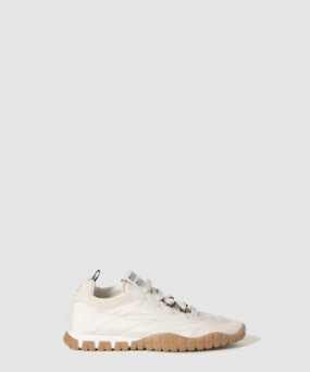 미우미우 타이어 기능성 소재 및 스웨이드 스니커즈 5E417E