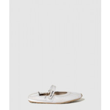 미우미우 블리치드 나파 가죽 발레리나 5F370E