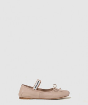 미우미우 가죽 발레리나 5F794D