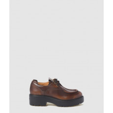 미우미우 레이스 퓌메 가죽 슈즈 5E964D