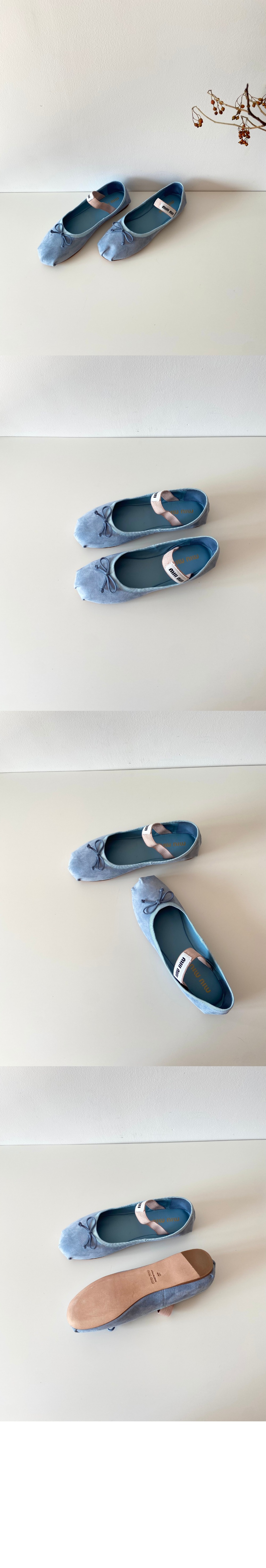 미우미우 스웨이드 발레리나 5F794D