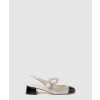 미우미우 크리스털 슬링백 발레리나 5I048E