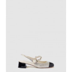 미우미우 크리스털 슬링백 발레리나 5I048E