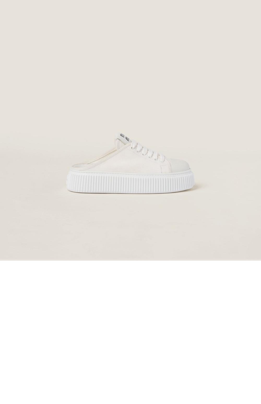 미우미우 데님 스니커즈 5E888D