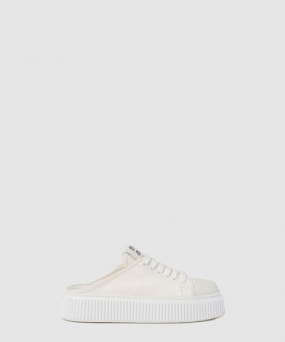 미우미우 데님 스니커즈 5E888D