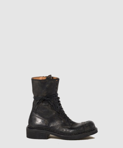 미우미우 가죽 레이스 부티 5U316E