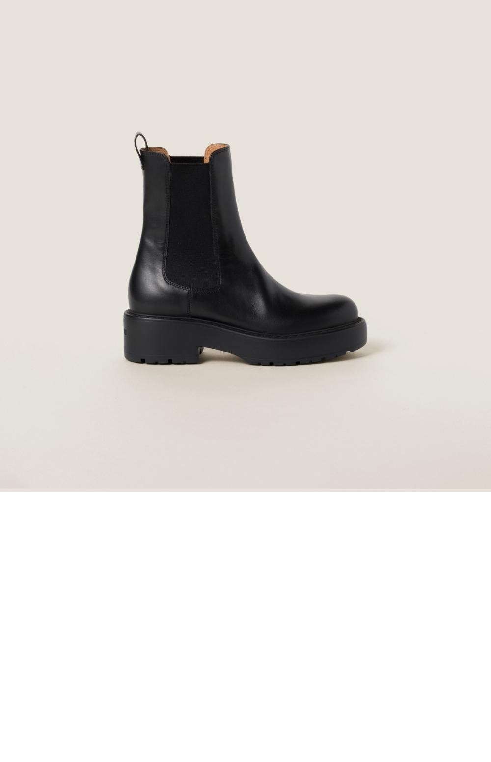 미우미우 가죽 부티 5U275E