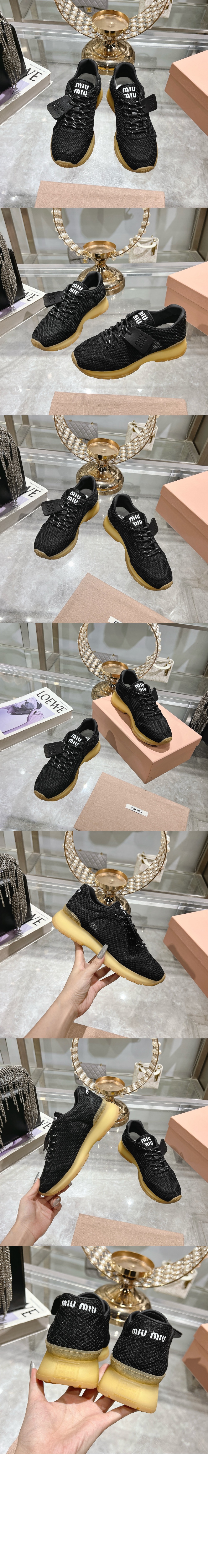 미우미우 메시 스니커즈 5E281E