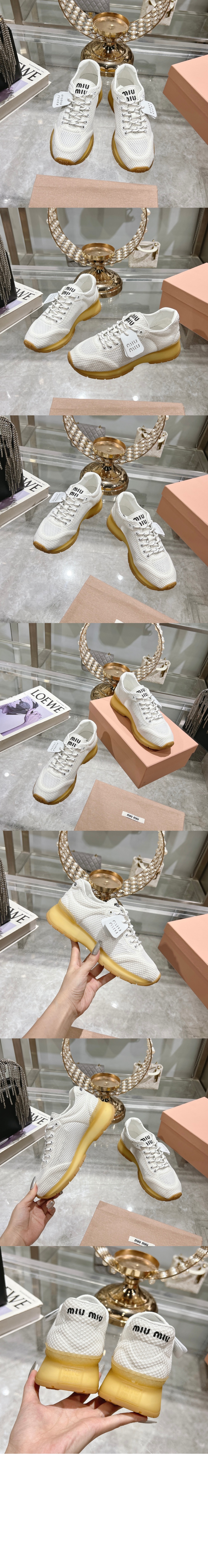 미우미우 메시 스니커즈 5E281E