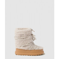 미우미우 양가죽 털 부츠 5U862D