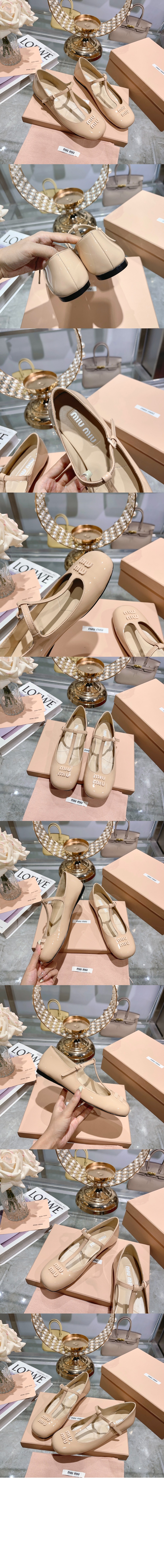 미우미우 플랫슈즈 5F136E