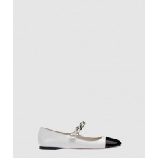 미우미우 페이턴트 가죽 발레리나 5F653D