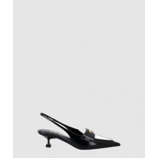 미우미우 투톤 가죽 펌프스 5D774D