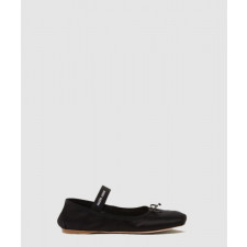 미우미우 새틴 발레리나 5F794D