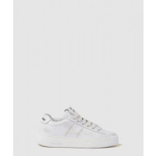 미우미우 블리치드 가죽 스니커즈 5E916D