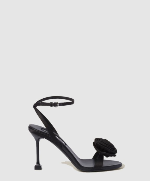 미우미우 새틴 샌들5X002E