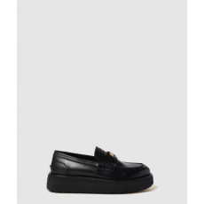 미우미우 브러쉬드 가죽 로퍼 5D175E