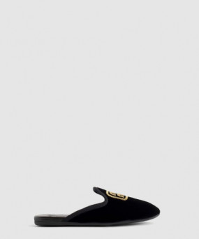 미우미우 벨벳 슬리퍼 5S104E