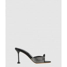 미우미우 버클 장식의 브러쉬드 가죽 슬링백 5XX630