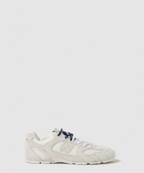 미우미우 뉴발란스 스웨이드 및 메쉬 스니커즈 5E165E