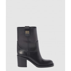 미우미우 가죽 부티 5U966