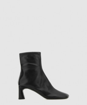 발렌시아가 듀티프리 레더 앵클 부츠힐 804517