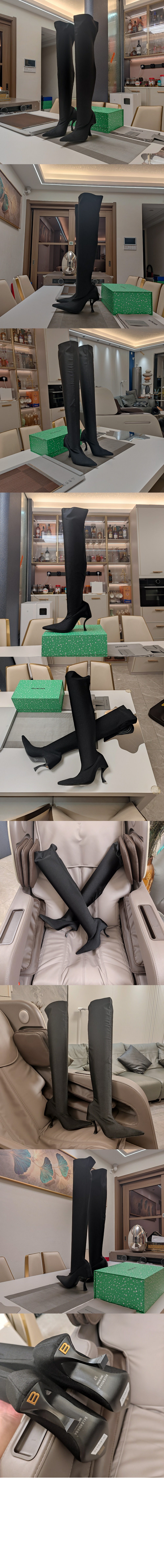 발렌시아가 나이프 오버더니 부츠 719816