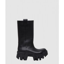 발렌시아가 베지털 카프스킨 불도저 미들 부츠 671555