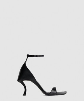 발렌시아가 아워글래스 카프스킨 샌들 742401