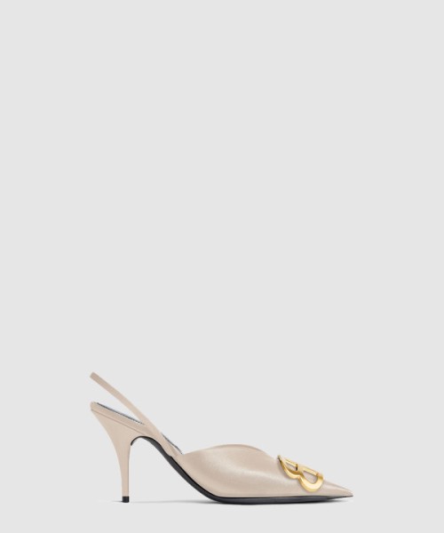 발렌시아가 나이프 Bb 슬링백 펌프스 566648