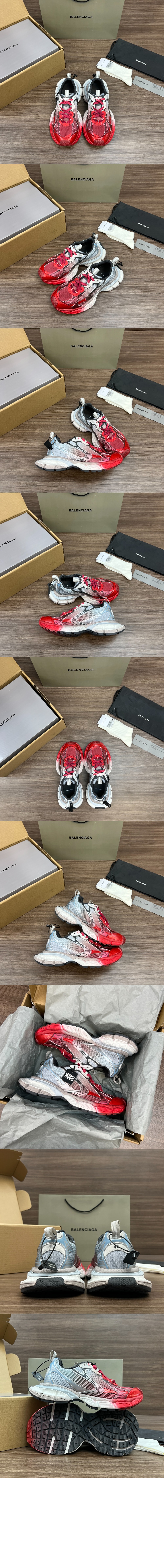 발렌시아가 3xl 토 스프레이 스니커즈 734734