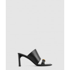 발렌시아가 벨 에어 샌들 블랙 827913