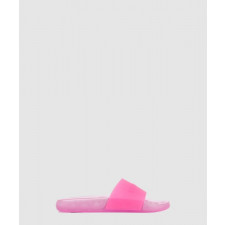 발렌시아가 풀 투명 슬라이드 슬리퍼 785454