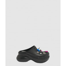 발렌시아가 풀 크록스 슬라이드 샌들 720762