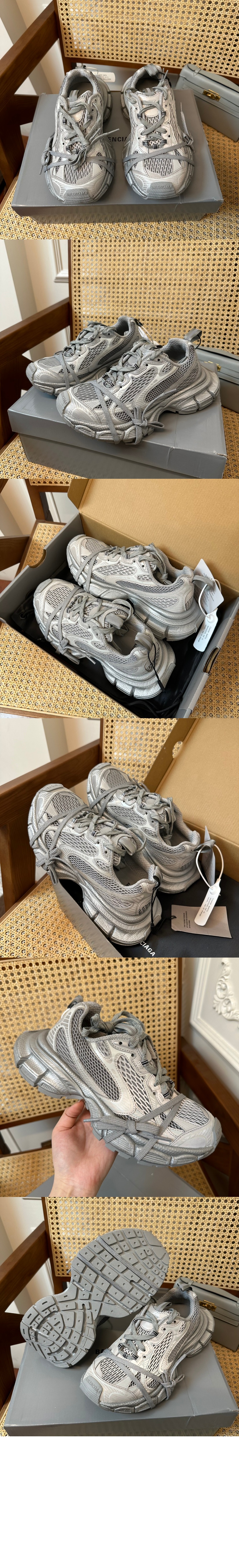 발렌시아가 3xl 리플렉티브 스니커즈 734734