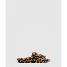 발렌시아가 페이크 퍼 로고 슬립온 654261