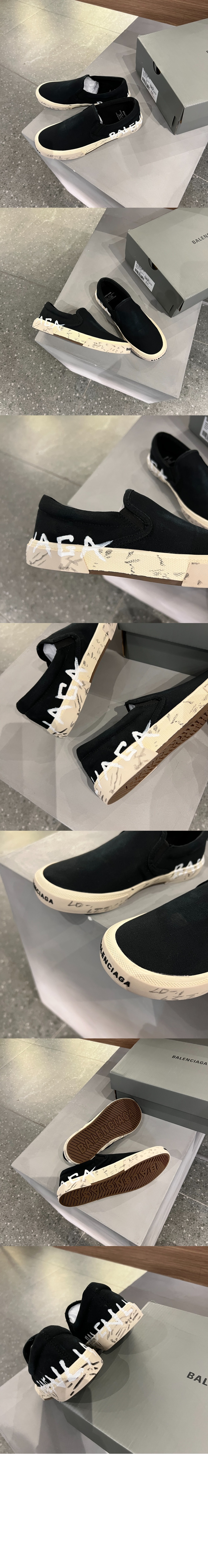 발렌시아가 파리 스니커즈 뮬 710297