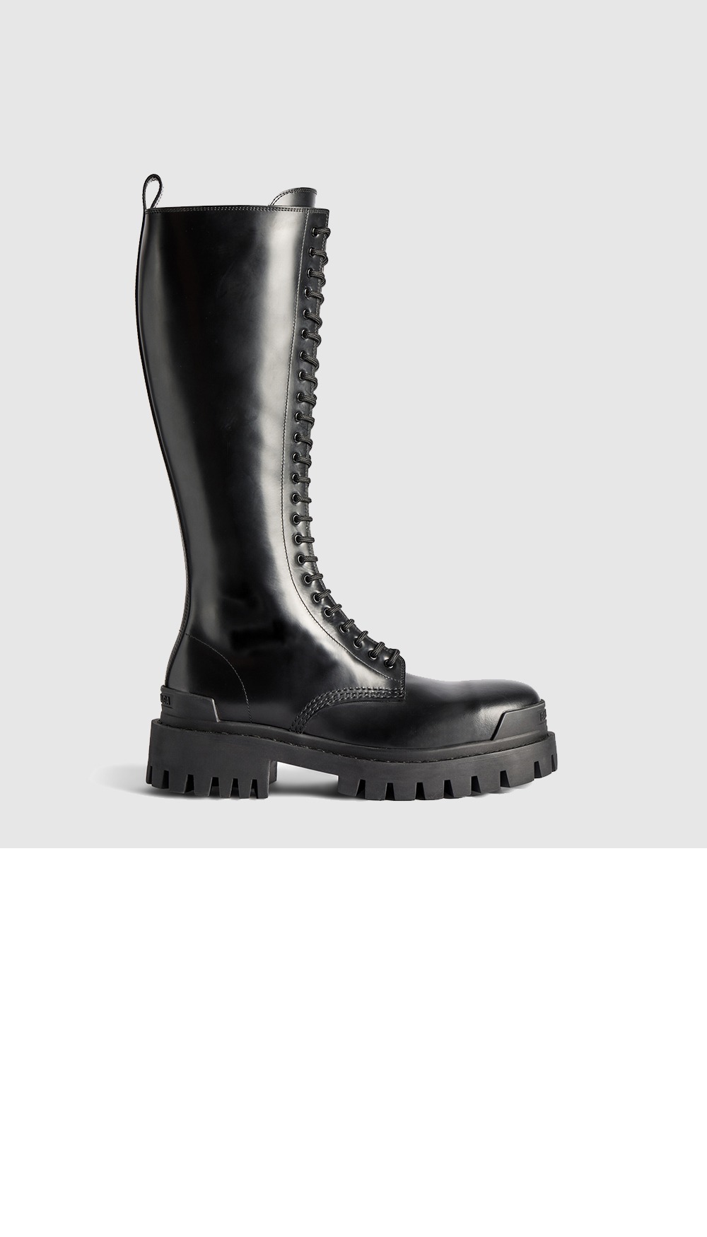 발렌시아가 트랙터 콤뱃 부츠 763557