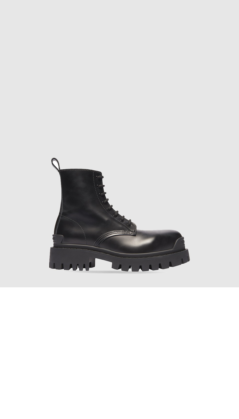 발렌시아가 트랙터 콤뱃 부츠 590974