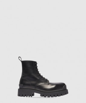 발렌시아가 트랙터 콤뱃 부츠 590974