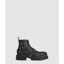 발렌시아가 트랙터 콤뱃 부츠 763495