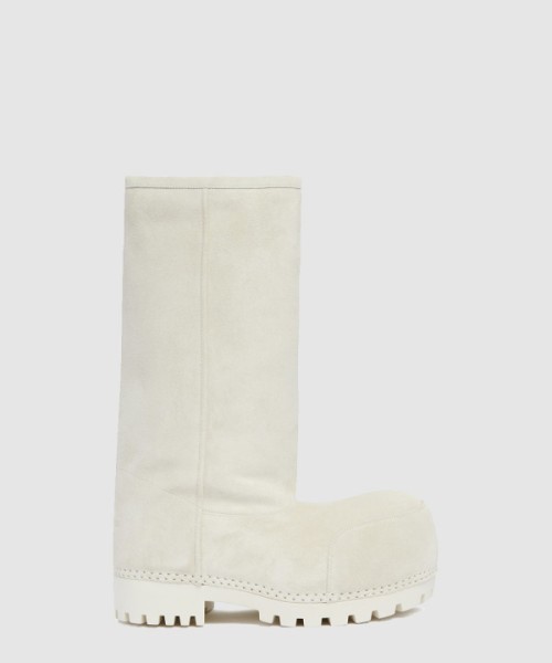 발렌시아가 알래스카 퍼 하이 부츠 802177