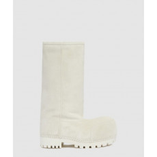 발렌시아가 알래스카 퍼 하이 부츠 802177