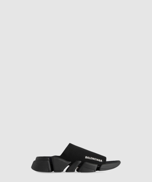 발렌시아가 스피드 2.0 리사이클드 니트 슬라이드 711452