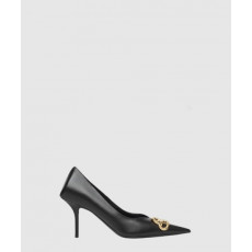 발렌시아가 스네이크 이펙트 로고 플라크 펌프스 636635