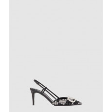 발렌티노 스트랩 크리스털 힐