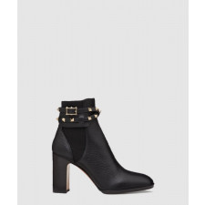 발렌티노 스탐파 알체 송아지 가죽 부츠